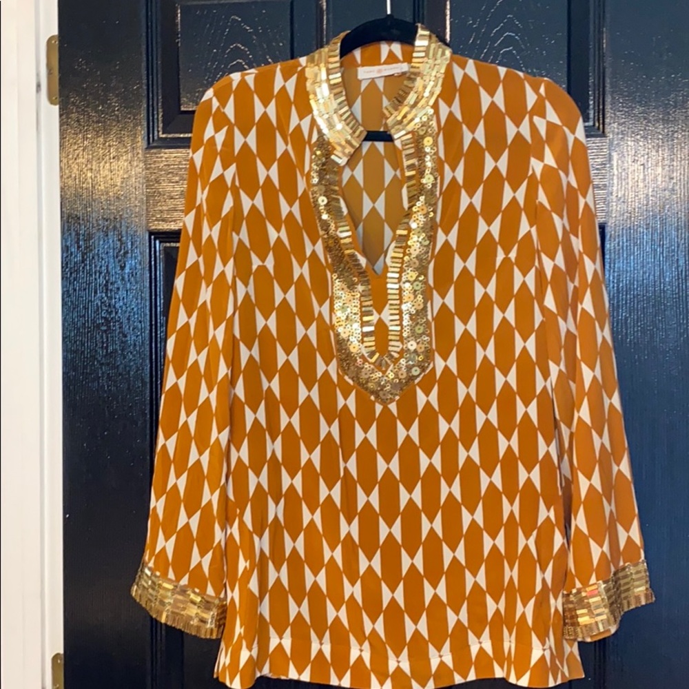 Tory Burch Tory Silk Tunic